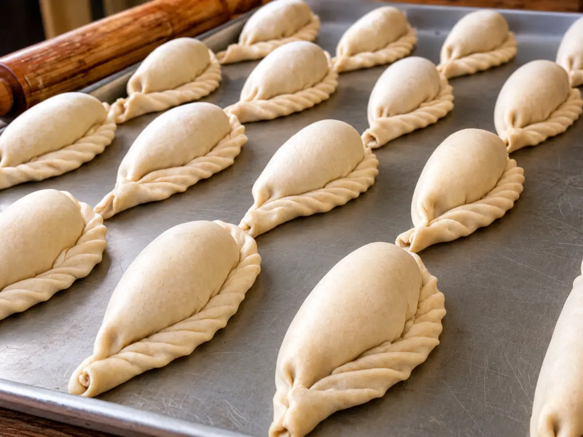 Masa de paste lista para hornear